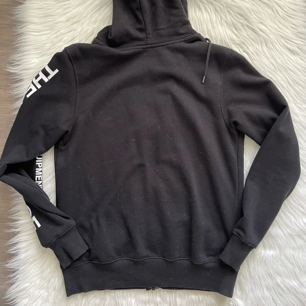 The North Face Men’s Logo 80/20 Full Zip Hoodie In Black unisex size small